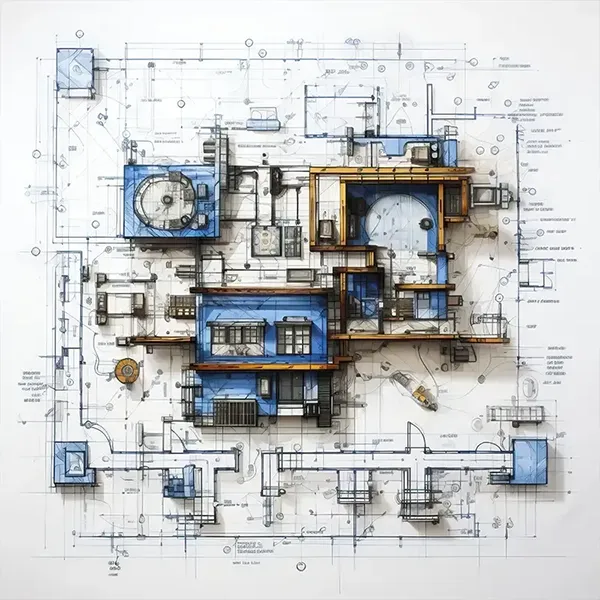 Industrial Facility Drafting
