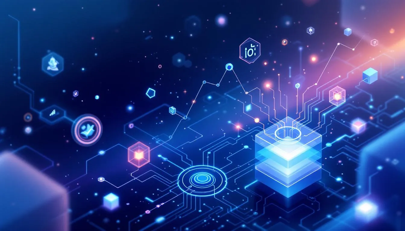 Advanced technology enhancing accuracy in estimating services, showcasing AI and machine learning tools.