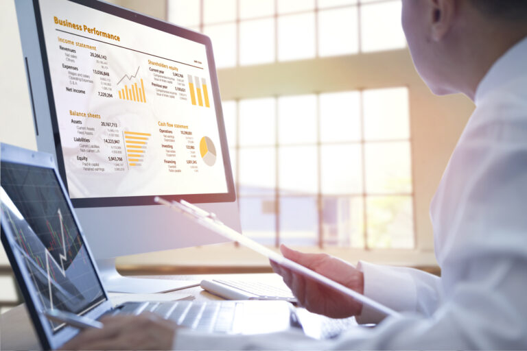 Job costing data for a construction project