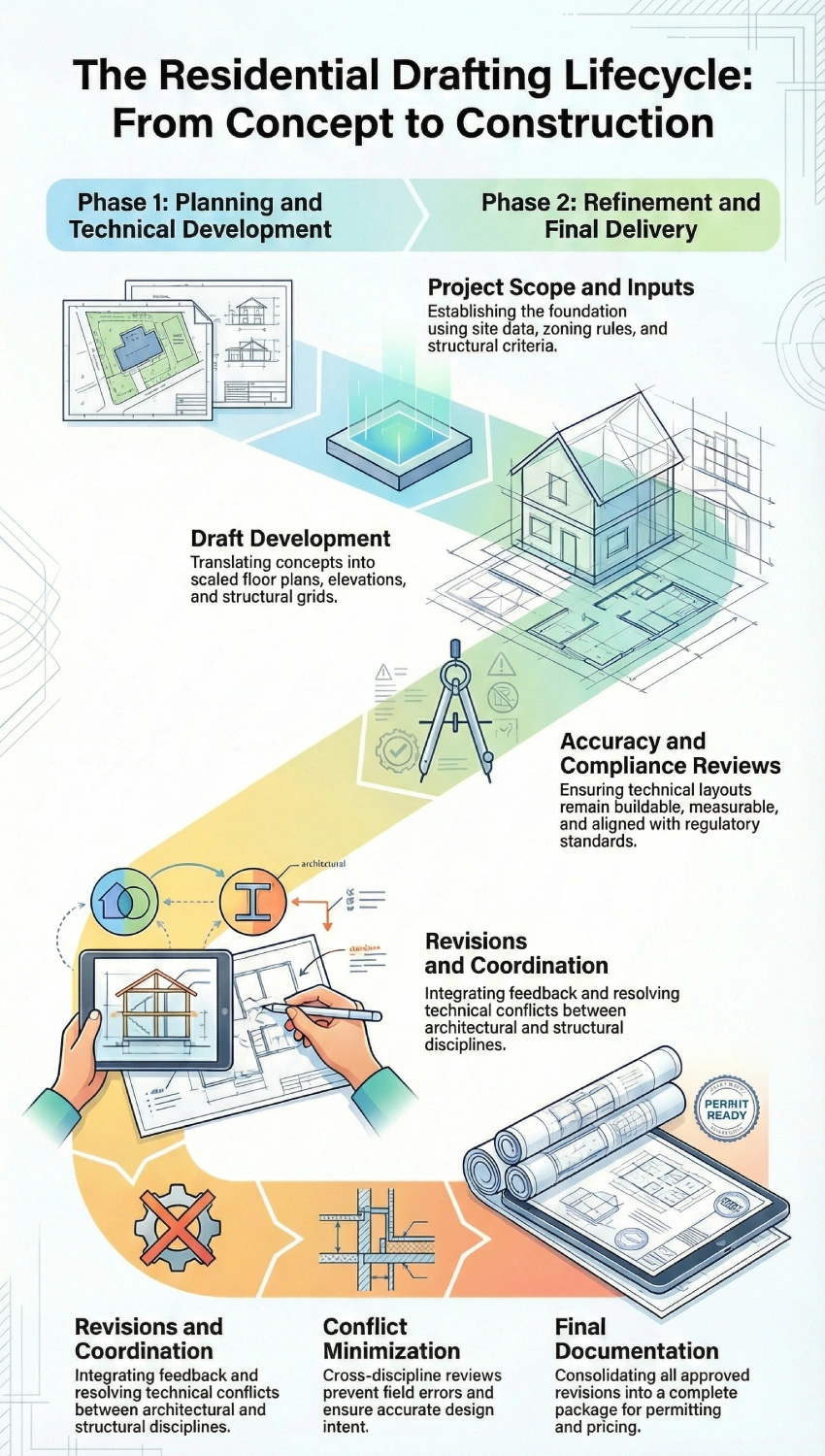 The Residential Drafting Process Step by Step 1