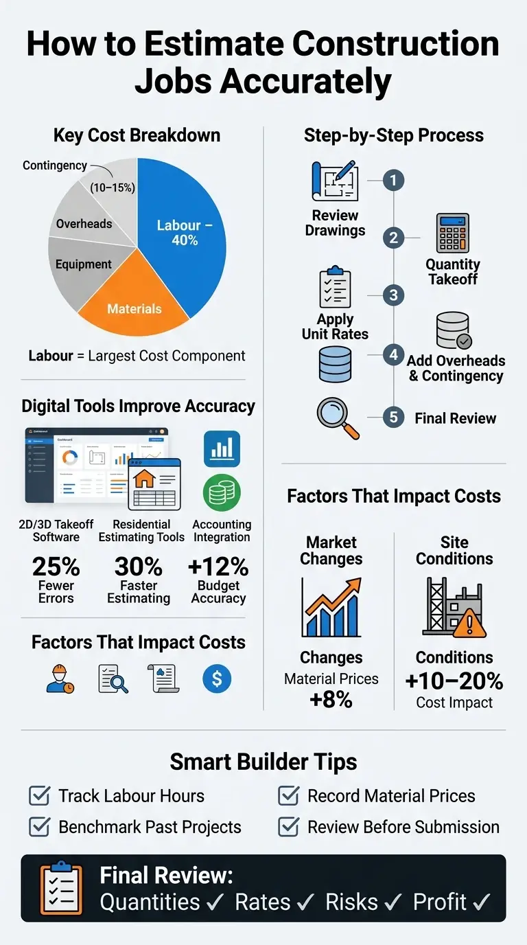 How to Estimate Jobs in Construction