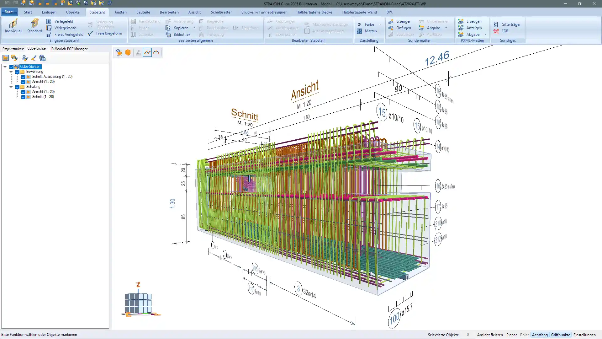 Structural CAD and BIM modelling support