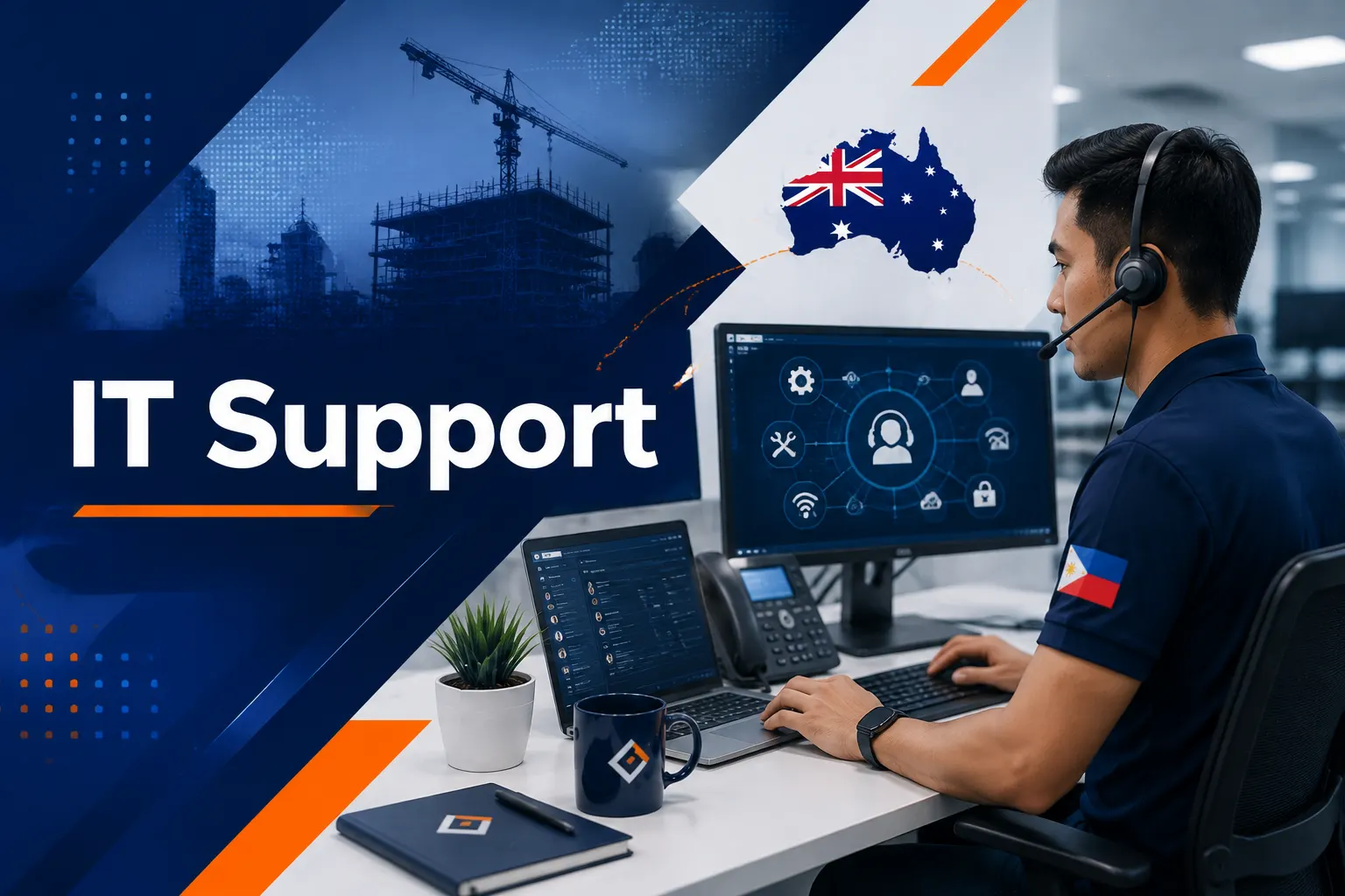 IT support for construction software and systems